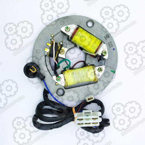 COIL BASE/ STATOR RX-100 WITH PICK-UP & LAMP COIL (NIPPON)